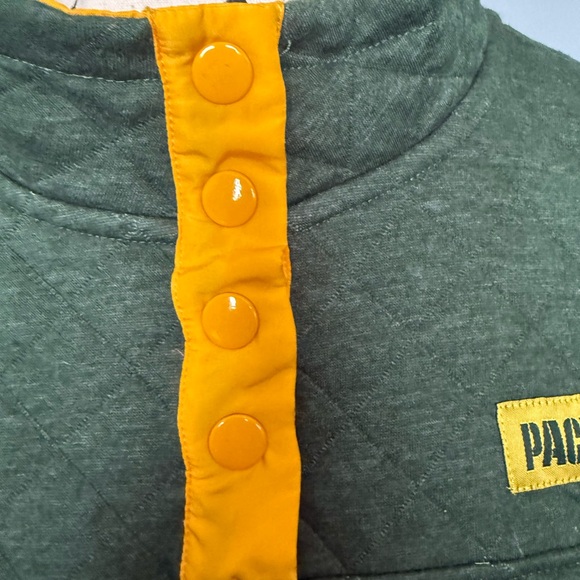 Green Bay Packers Quilted NFL Apparel Women’s Jacket XL - Picture 4 of 7
